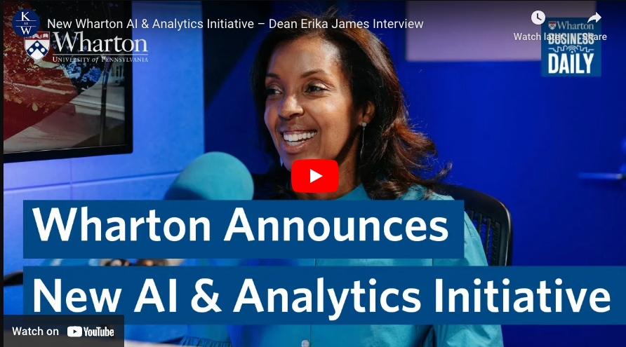 Dean James interview on new AI & Analytics Initiative